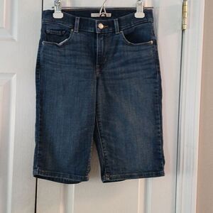 Levi Strauss & Co Vintage jean denim classic bermuda shorts Sz 25 NWOT